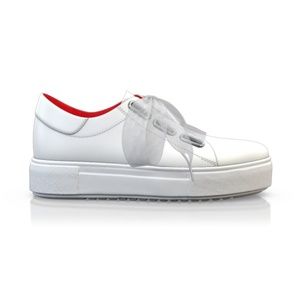 BREN MAROE Designer Women Sport Tec White Sneaker